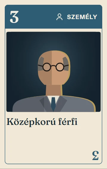 3. Középkorú férfi – személy